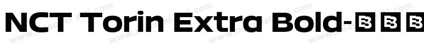 NCT Torin Extra Bold字体转换